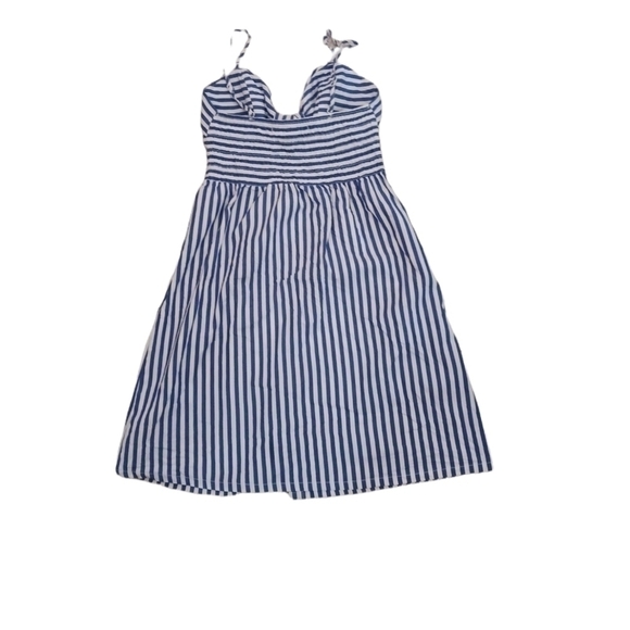 Rampage Adjustable strapped blue and white striped Mini - Picture 5 of 8